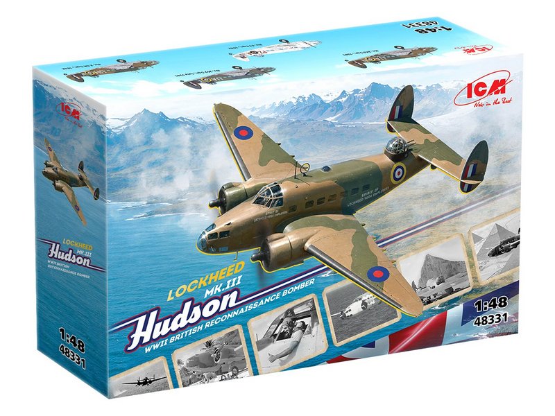 ICM 48331 1:48 Lockheed Hudson Mk.III