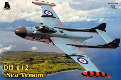 IOM-Kit F295A 1:72 de Havilland Sea Venom (ex-Frog Sea Venom)