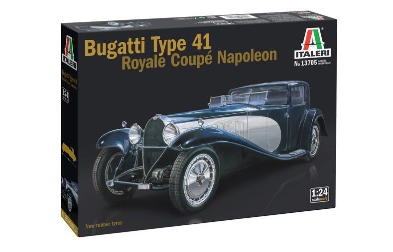 Italeri 13705 1:24 Bugatti Type 41 Royale Coupé Napoleon