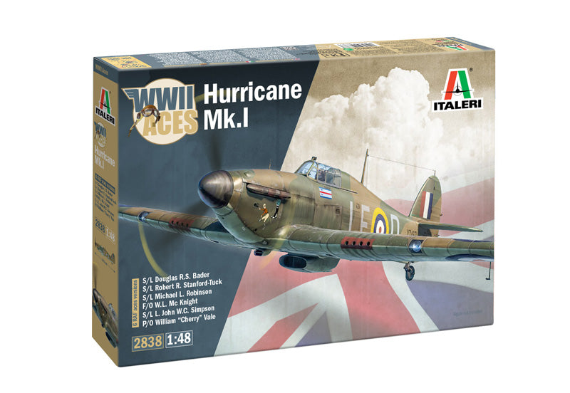 Italeri 2838 1:48 Hawker Hurricane Mk.I Aces