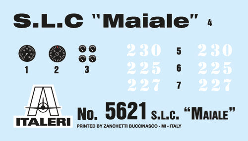 Italeri 5621 1:35 S.L.C. Maiale with crew