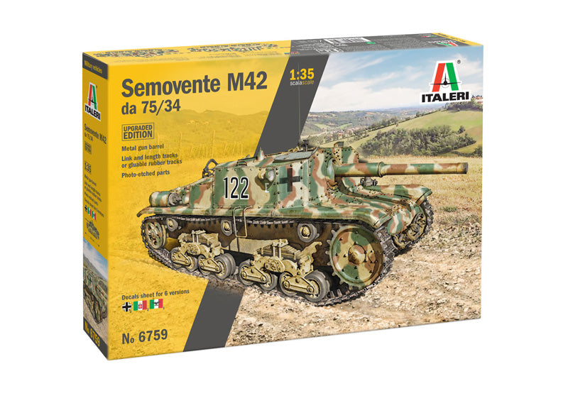 Italeri 6759 1:35 Semovente M42 da 75/34 UPGRADED EDITION