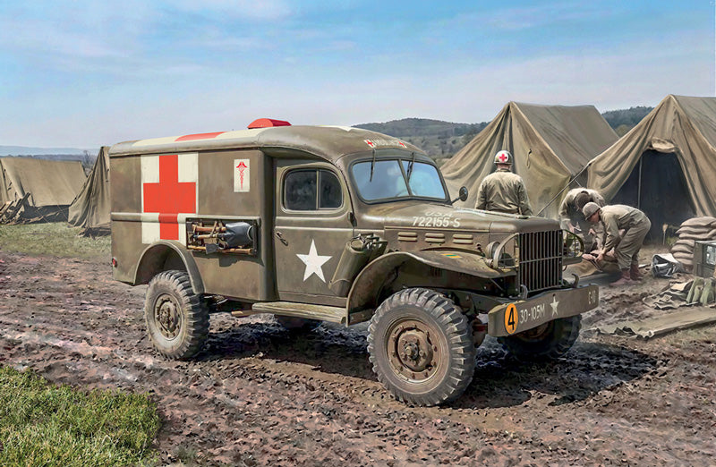 Italeri 90226 1:35 Dodge WC54 Ambulance