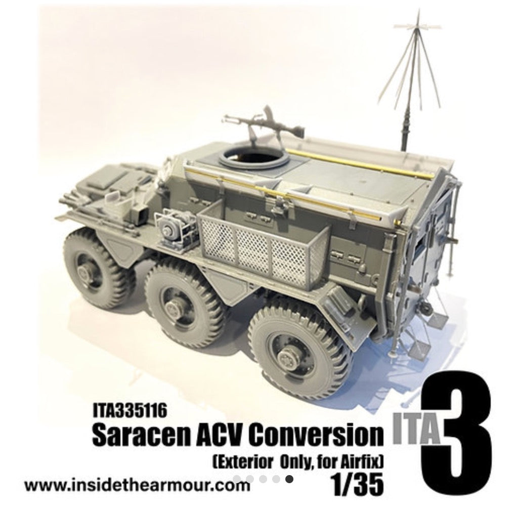 Inside the Armour ITA335116 1:35 Saracen ACV Conversion