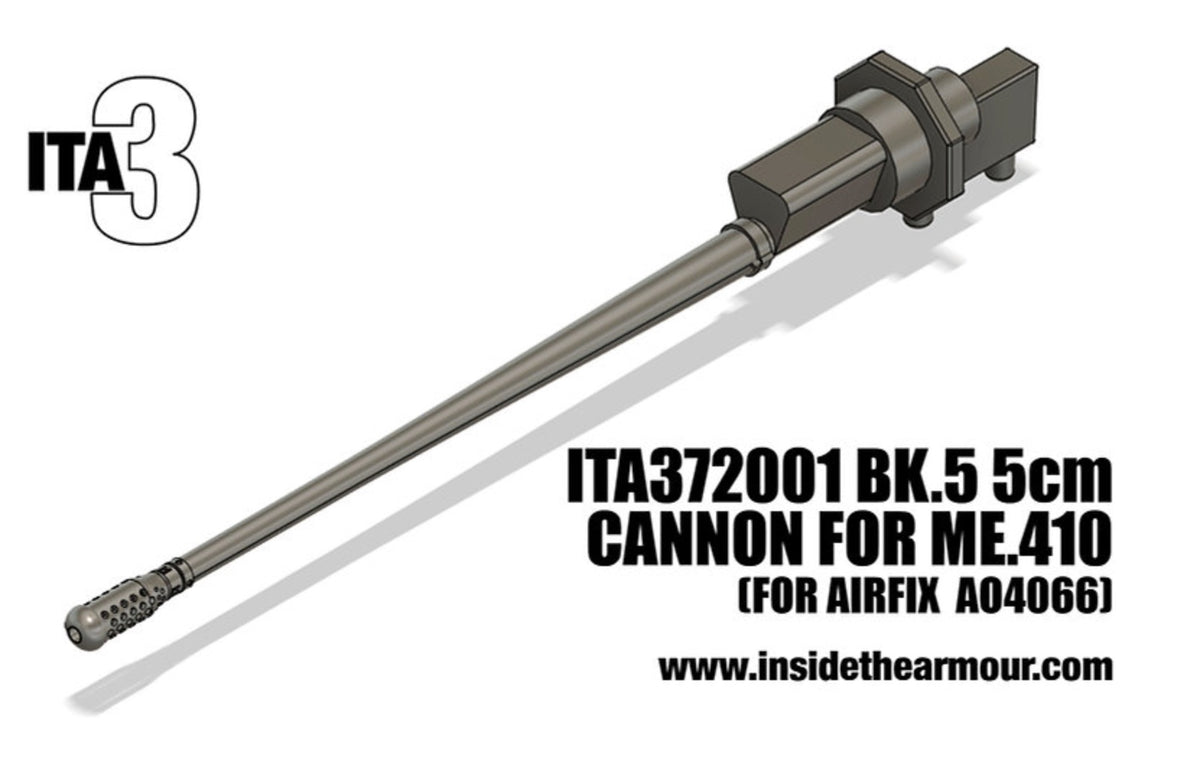 Inside the Armour ITA372001 1:72 BK.5 Barrel Messerschmitt Me-410A-1/U-2 & U4