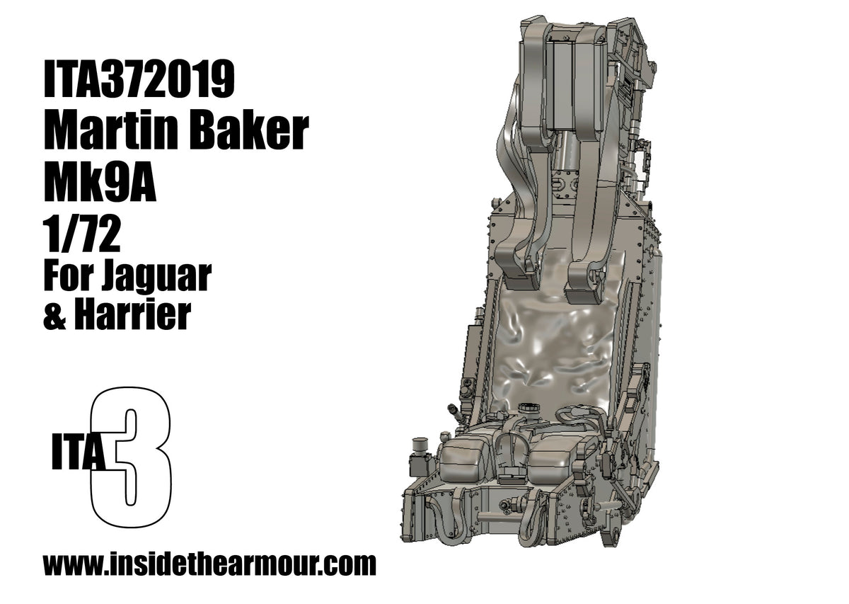 Inside the Armour ITA372019 1:72 Martin Baker Mk9a 1/72 for Sepecat Jaguar and BAe Harrier