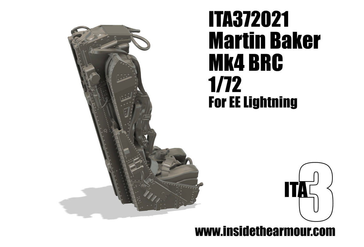 Inside the Armour ITA372021 1:72 Martin Baker Mk4 BRC for EE Lightning and other aircraft