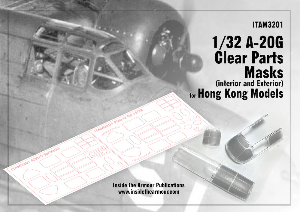 Inside the Armour ITAM32001 1:48 Douglas A-20G Havoc (interior and exterior)