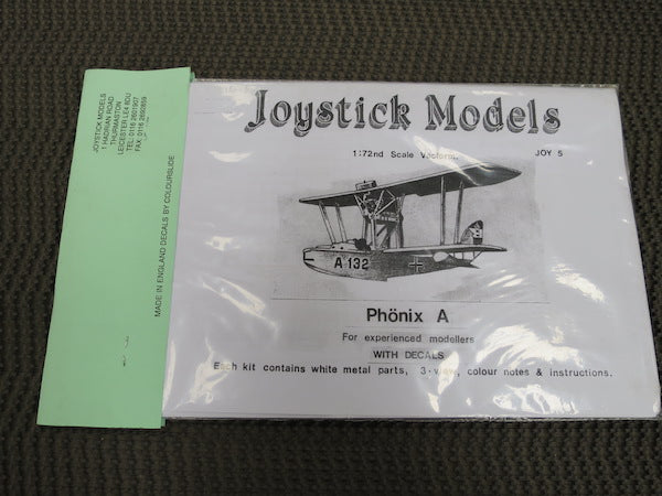 Joystick 05 1:72 Phonix A Flying Boat/Seaplane