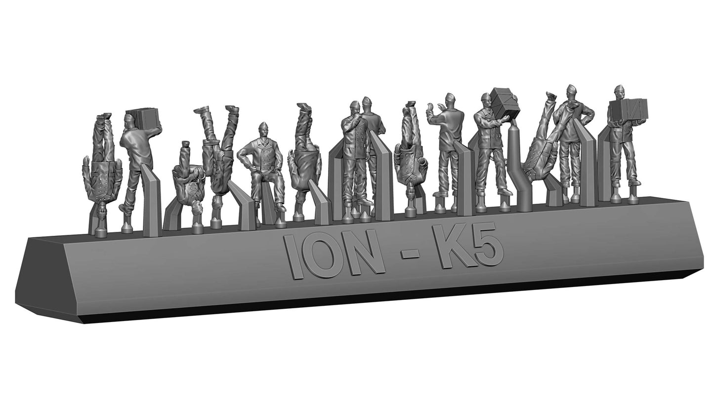 ION Model K350-002 1:350 Kriegsmarine on Duty