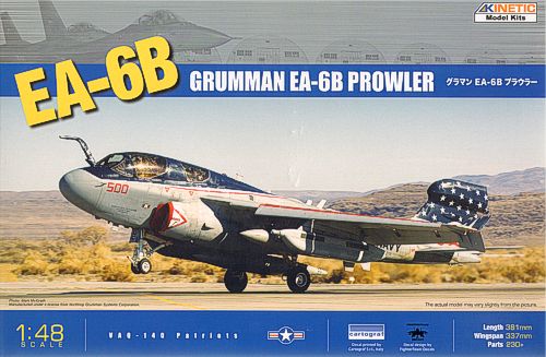 Kinetic Model Kits 48022 1:48 Grumman EA-6B Prowler