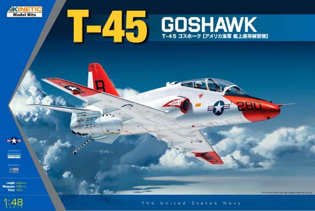 Kinetic Model Kits K48038 1:48 McDonnell-Douglas T-45A Goshawk