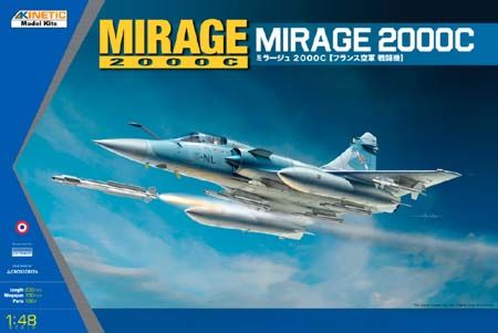 Kinetic Model Kits 48042 1:48 Dassault Mirage 2000C