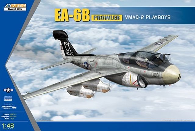 Kinetic Model Kits K48112 1:48 Grumman EA-6B Prowler VMAQ-2 Playboys