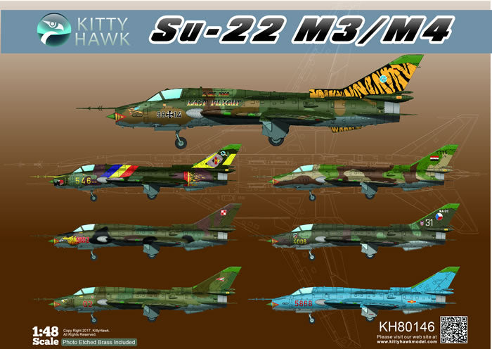 Kitty Hawk Models KH80146 1:48 Sukhoi Su-22M3/M4