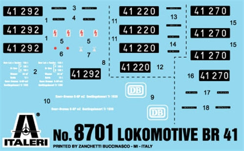 Italeri 8701 1:87 Lokomotive BR41
