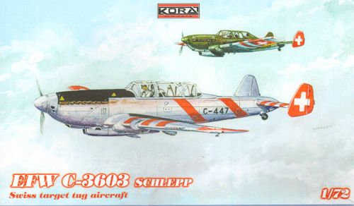 Kora 72133 1:72 EFW C-3603 SCHLEPP (Swiss target aircraft)