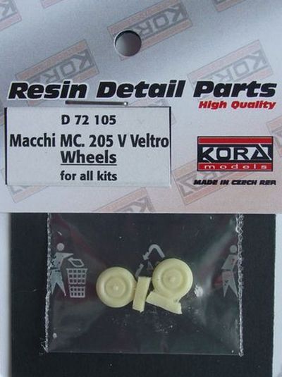 Kora D72105 1:72 Wheels for Macchi C.205 'Veltro'