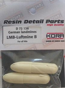 Kora D72138 1:72 German landmines LMA-Luftmine B (2 pcs.)