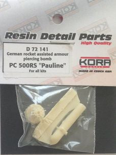 Kora D72141 1:72 German armor piercing bomb PC 500RS