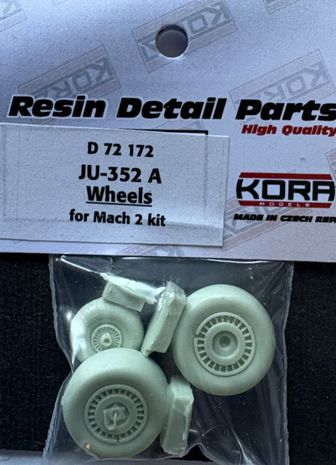 Kora D72172 1:72 Wheels for Junkers Ju-352A