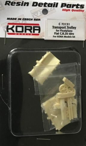 Kora C72131 1:72 Transport Trolley for Fiat CR.20 Idro