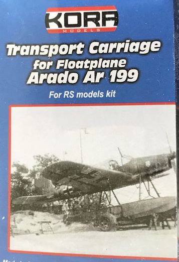 Kora C72135 1:72 transport carriage for Arado Ar-199