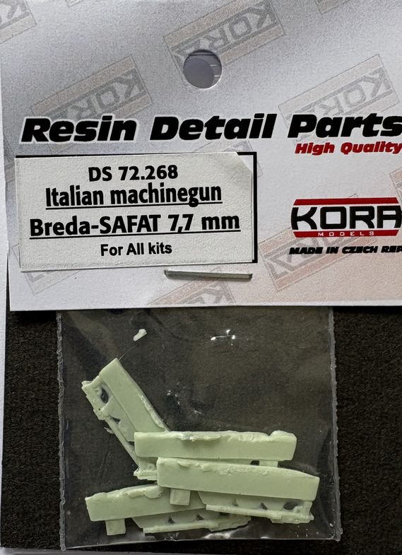 Kora DS72268 1:72 Italian machine gun Breda-SAFAT 7,7mm