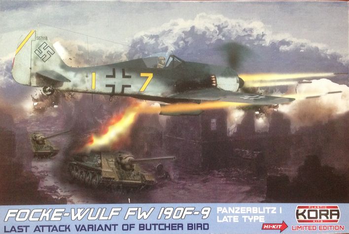 Kora K72054 1:72 Focke-Wulf Fw-190F-9 Panzerblitz (Hi-kits)
