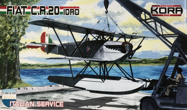 Kora K72111 1:72 Fiat Cr.20 Idro Italian Service (2x camouflage scheme)