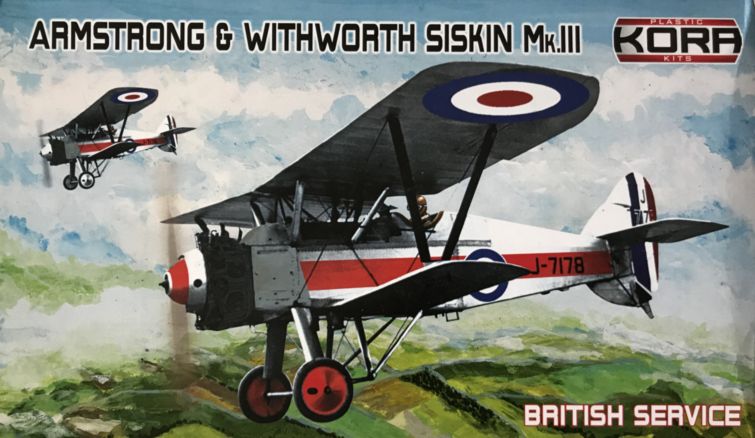 Kora K72112 1:72 A & W Siskin Mk.III British Service (3x schemes)