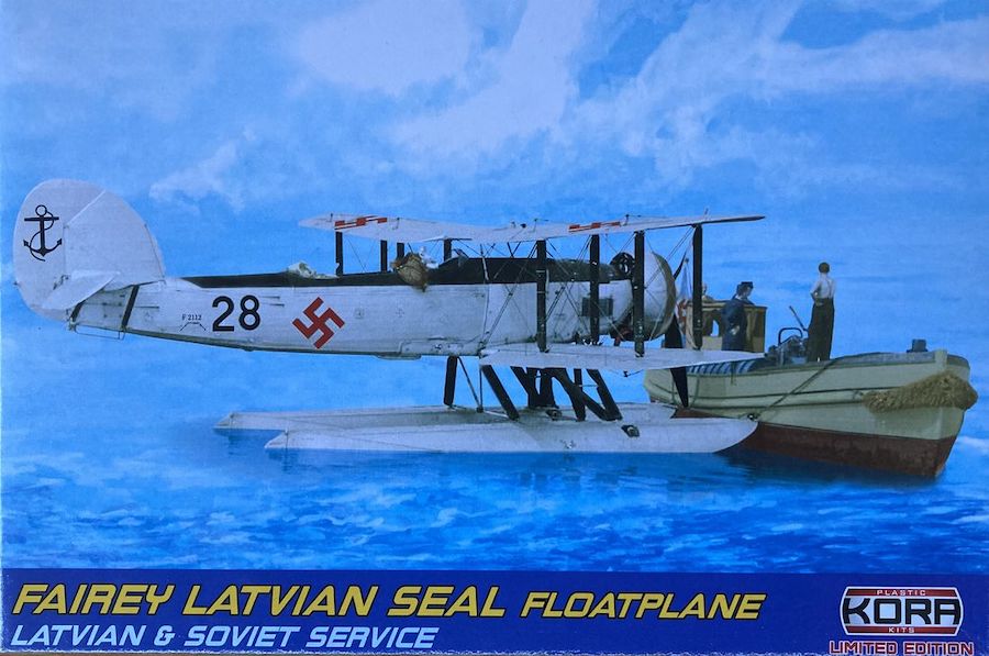 Kora K72147 1:72 Fairey Seal Floatplane (Latvian & Soviet service)