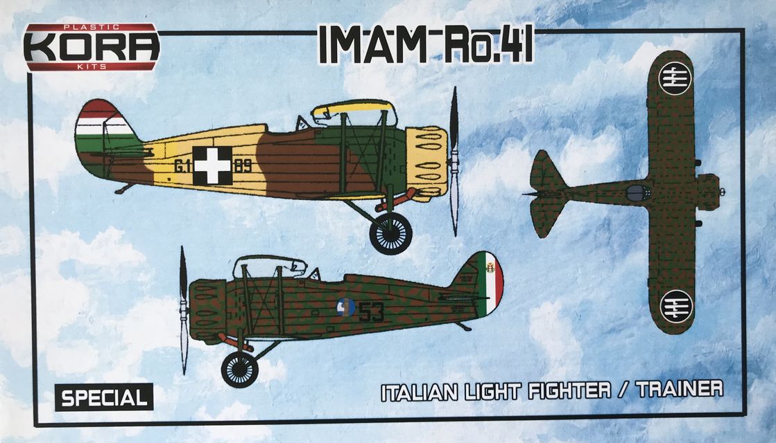 Kora K72153 1:72 IMAM Ro.41 Italian Light Fighter / Trainer