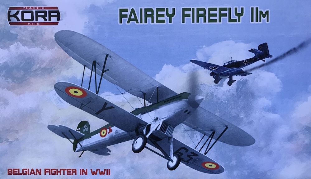 Kora K72159 1:72 Fairey Firefly IIM Belgian fighter in WWII