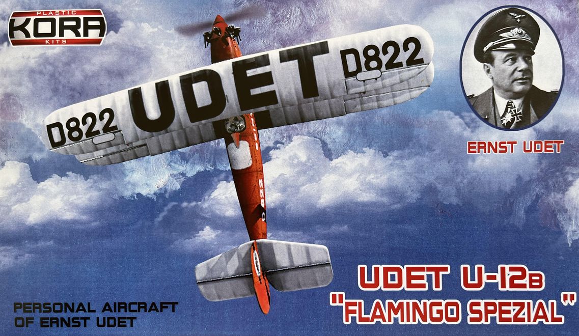 Kora K72172 1:72 Udet U-12B Flamingo Spezial