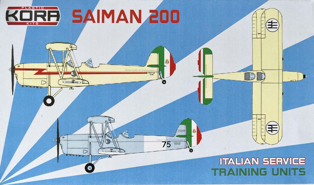 Kora K72194 1:72 Saiman 200 Italian service (training units)