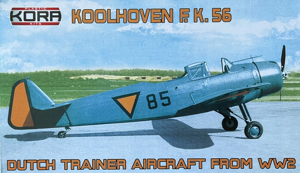 Kora K72197 1:72 Koolhoven F.K.56 Dutch trainer of WWII