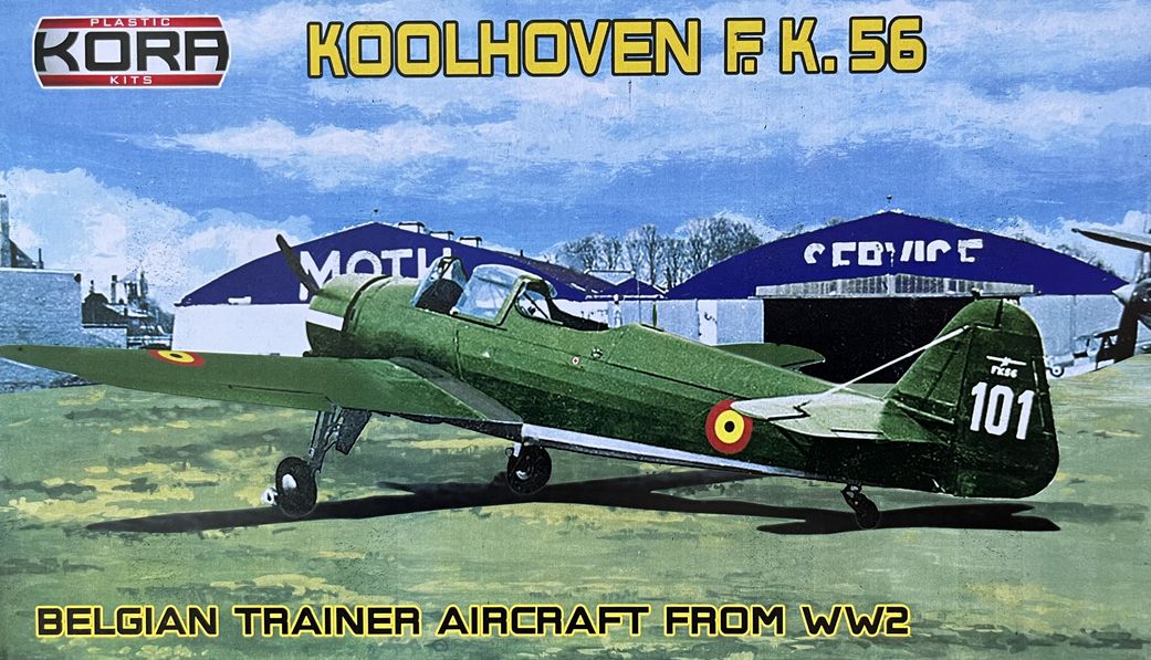 Kora K72198 1:72 Koolhoven F.K.56 Belgian trainer of WWII