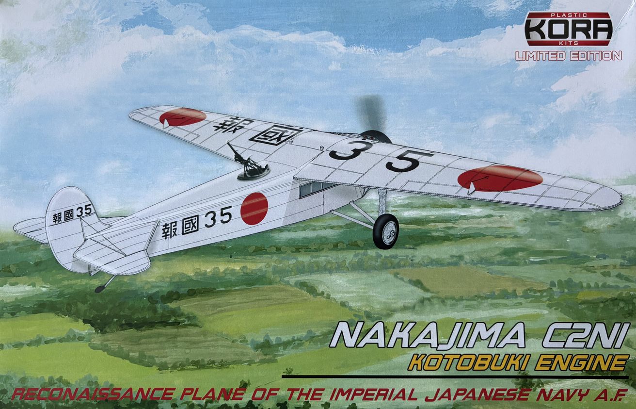 Kora PK72204 1:72 Nakajima C2N1 (Kotobuki engine) Japan Navy AF