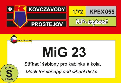 Kovozavody Prostejov KPEX055 1:72 Mikoyan MiG-23