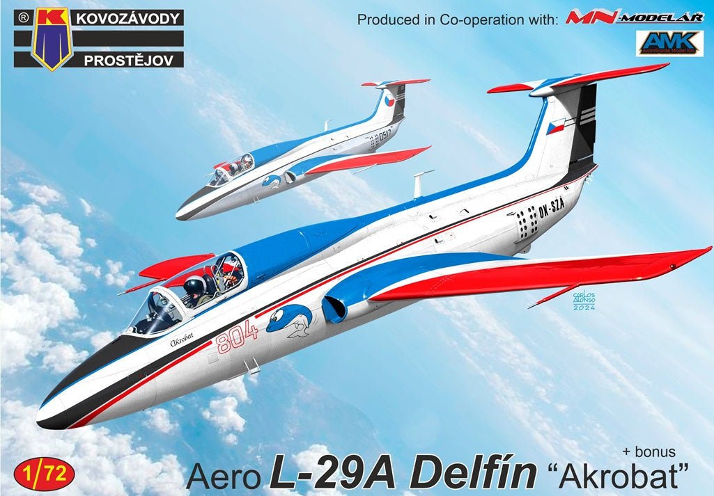 Kovozavody Prostejov 72466 1:72 Aero L-29 Delfin ex-Avant Garde with New Decals