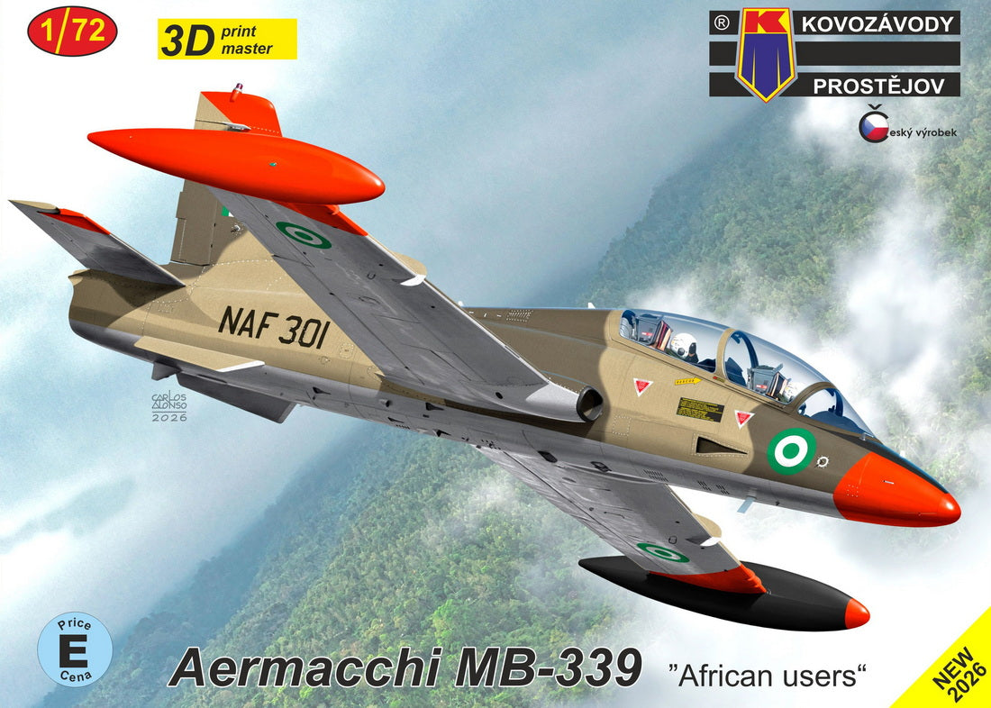 Kovozavody Prostejov 72526 1:72 Aermacchi MB-339A 'African Users'