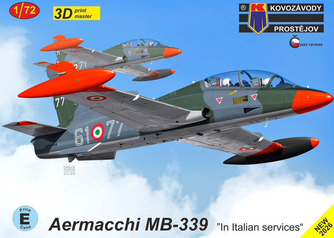 Kovozavody Prostejov 72527 1:72 Aermacchi MB-339A 'Italian AF'