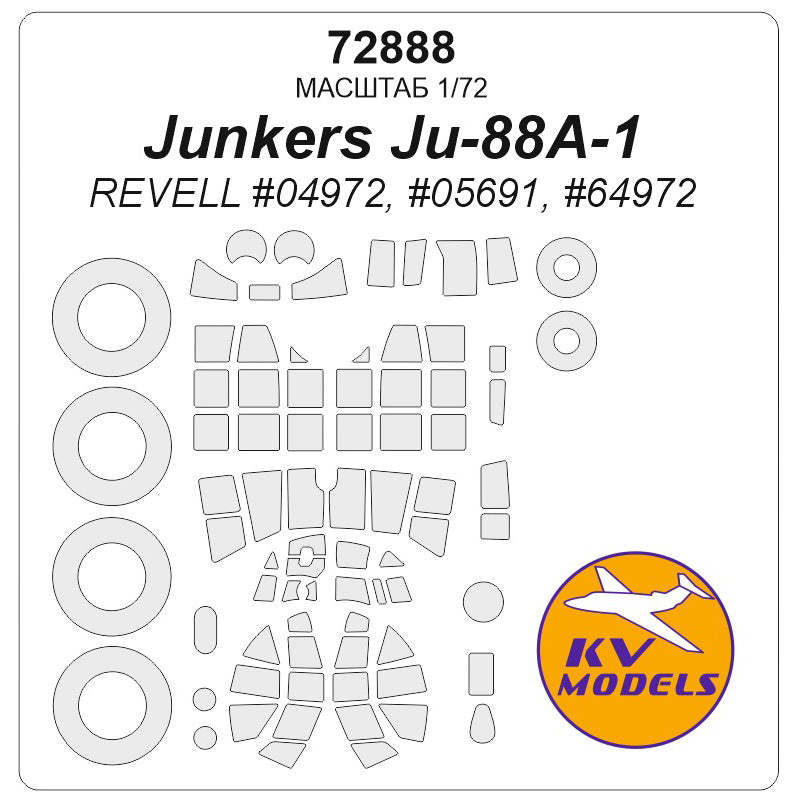 KV Models 72888 1:72 Junkers Ju-88A-1