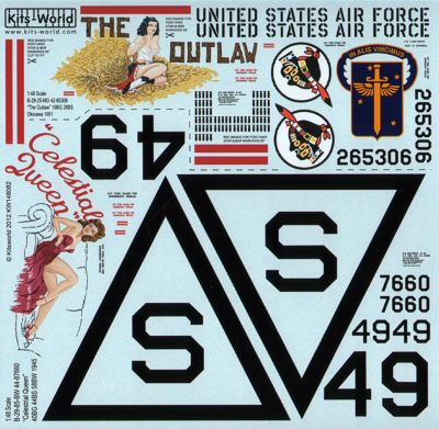 Kits-World KW148082 1:48 Boeing B-29A Super Fortress