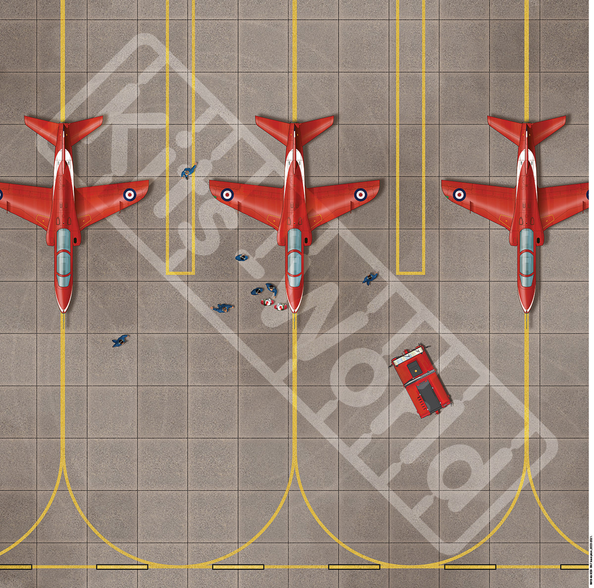 Kits-World B72-509 1:72 RAF Scampton, Lincolnshire, United Kingdom, 2000-2021.