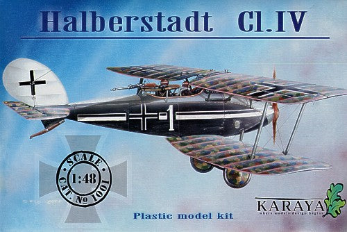 Karaya 481001 1:48 Halberstadt Cl.IV (first production batch, short fuselage) - 2 German painting schemes
