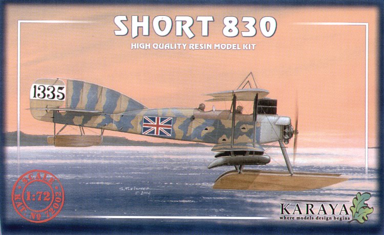 Karaya 72002 1:72 Short 830 (floatplane/seaplane)