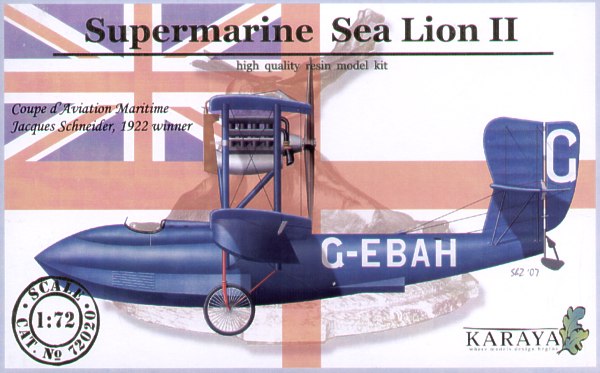 Karaya 72020 1:72 Supermarine Sea Lion II Schneider Cup