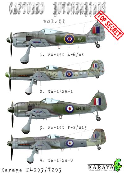 Karaya D4803 1:48 Captured Butcher Birds